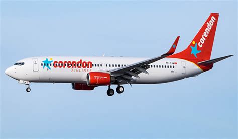 corendon airlines website.